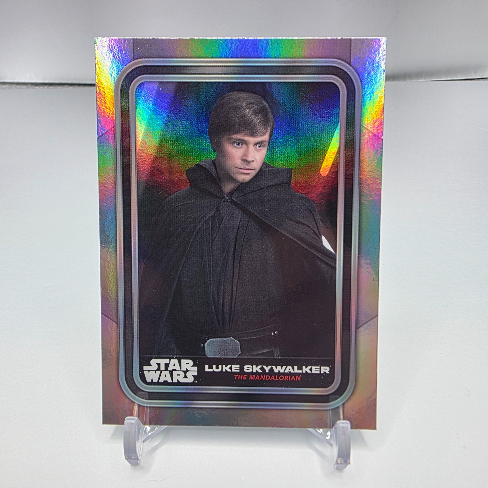2023 Topps Star Wars #47 Luke Skywalker Rainbow Foil