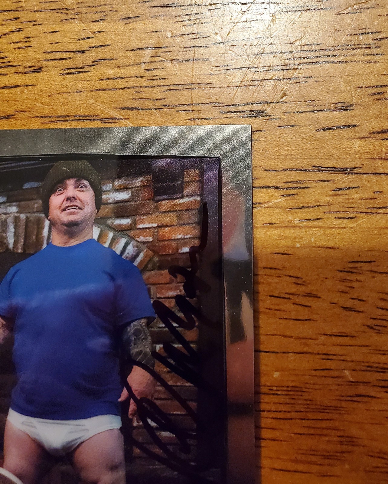 Zerocool Jackass Weeman SP #12 Silver /250 MTV Promo Paramount Signed Auto Rare