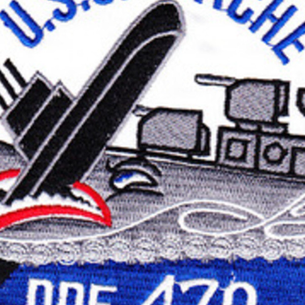DDE-470 USS Bache Patch