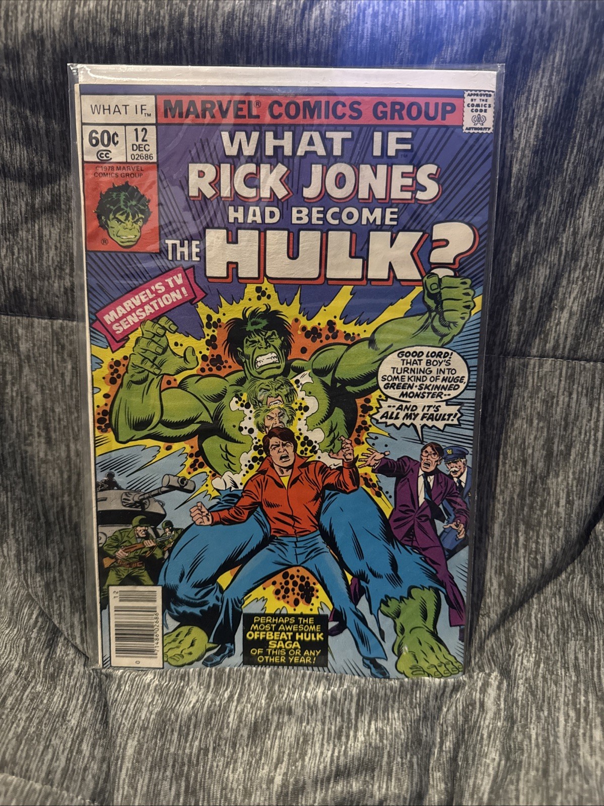 What If…? #12 Rick Jones Had Become the Hulk_Never Circulated_Marvel_1977
