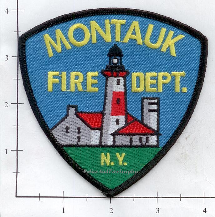 New York – Montauk NY Fire Dept Patch Lighthouse