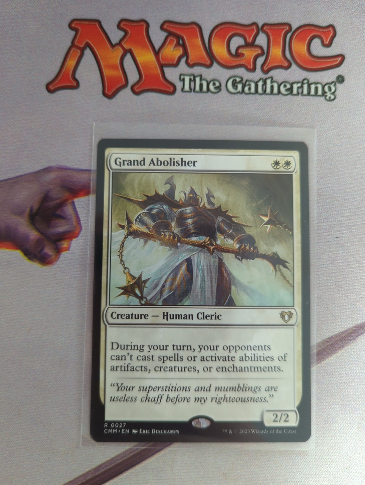Grand Abolisher ~ Magic The Gathering Magic MTG Nm Near Mint