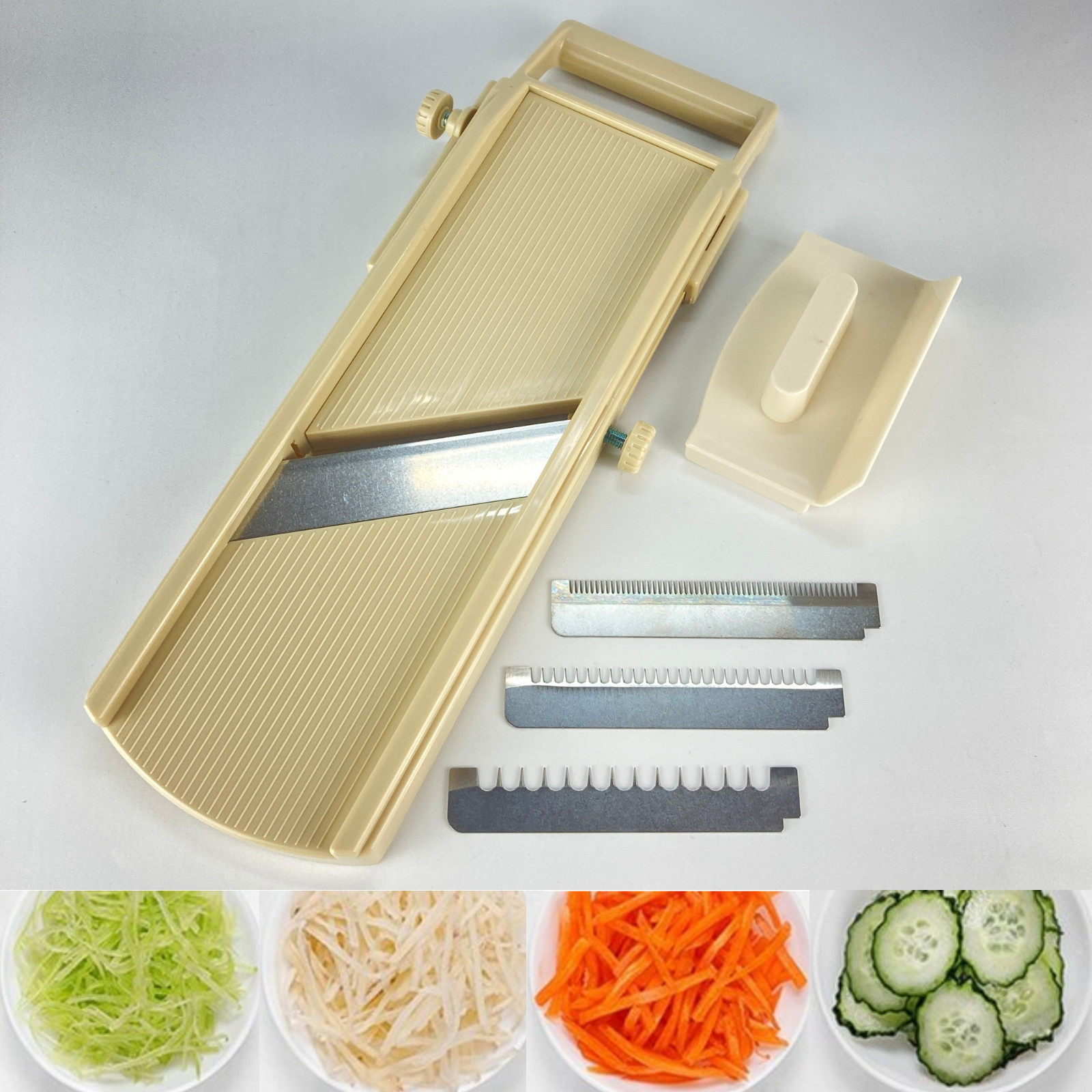 Mandoline Slicer Vegetable Fruit Made in Japan Kitchen Peelers Japanese Steel