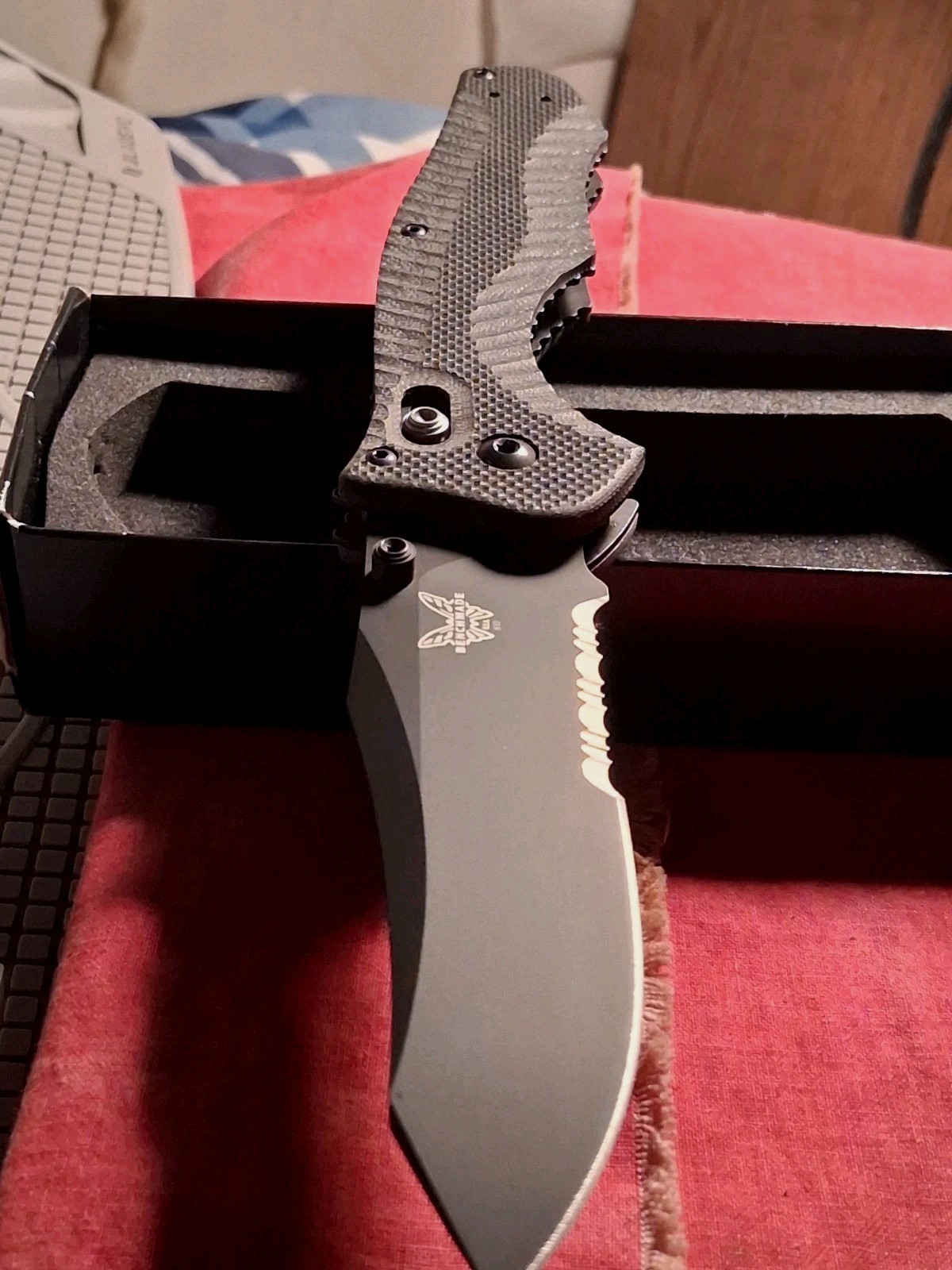 ✨PROTOTYPE✨ Benchmade🦋 ⚡CONTEGO⚡ 810SBK (LayerG10/CPM-M4) Brand New! 🎁