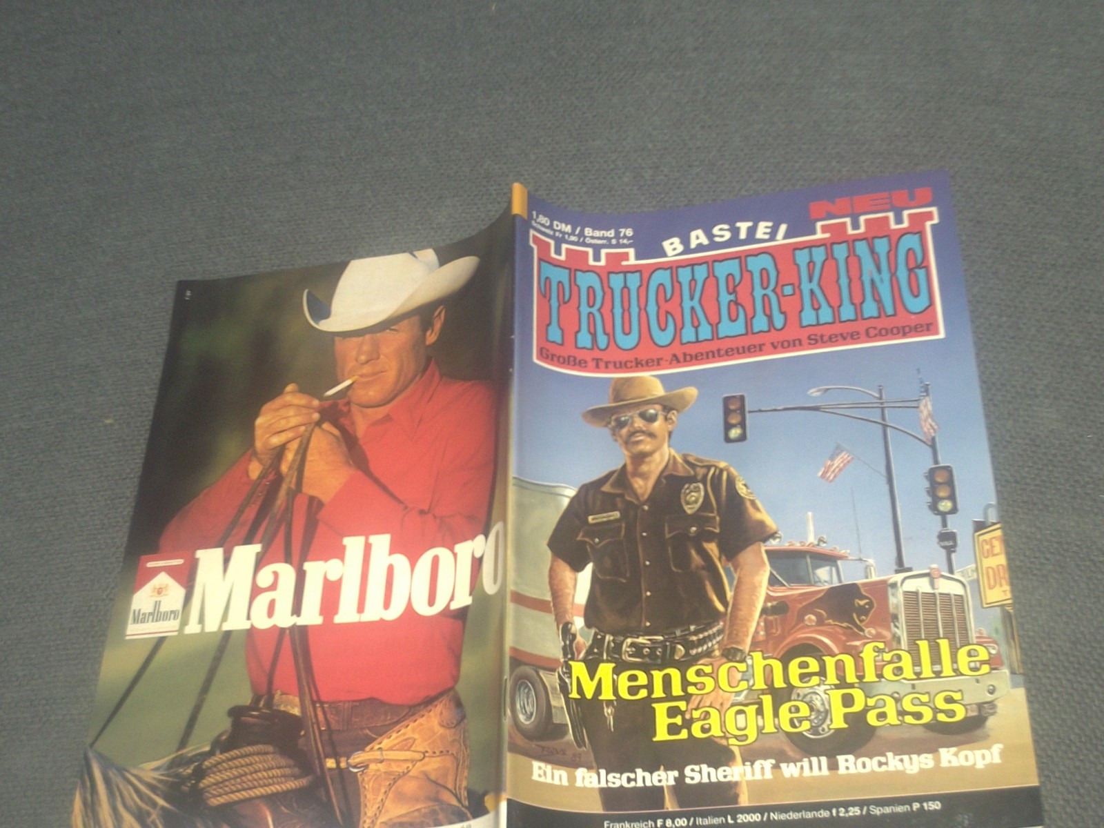 TRUCKER KING ADVENTURE NOVEL BOOKLET VOLUME NO.76