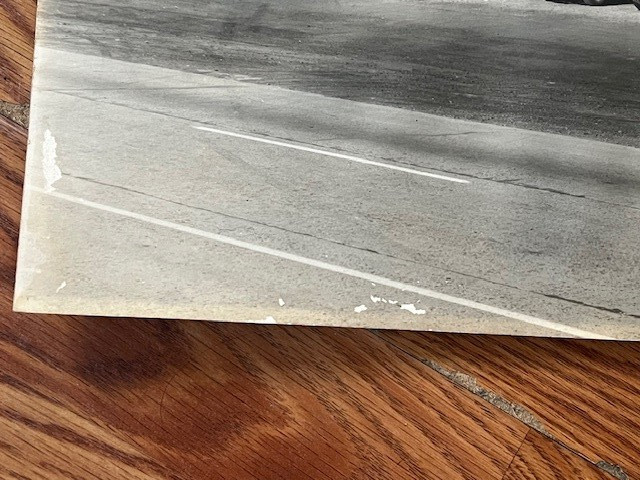Circa 1930’s Merkel’s Used Car Dodge Photograph 12X20 B&W Original Photo York PA