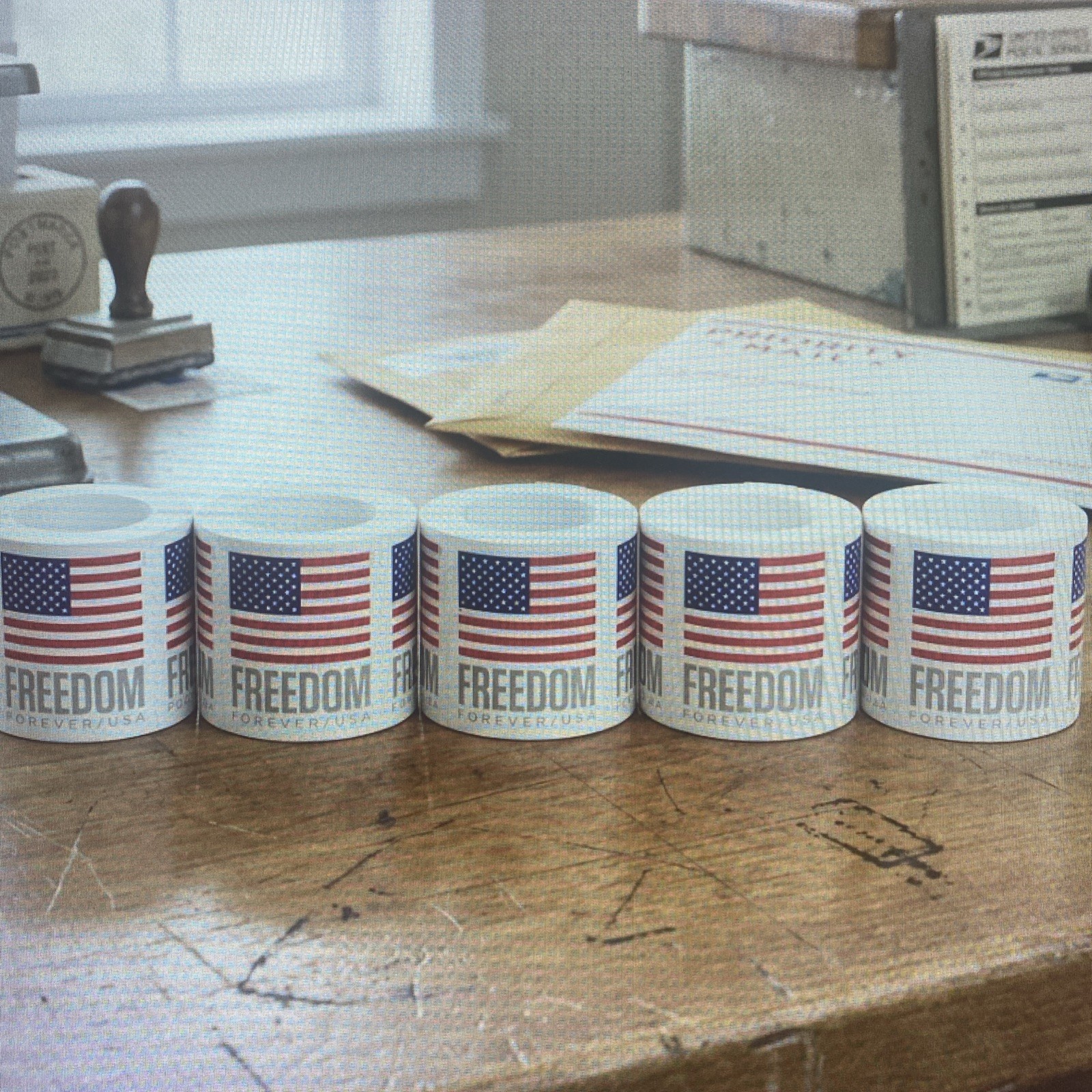 2023 USPS Forever US Flag Stamps MNH Roll of 100 Unused Postage Stamps