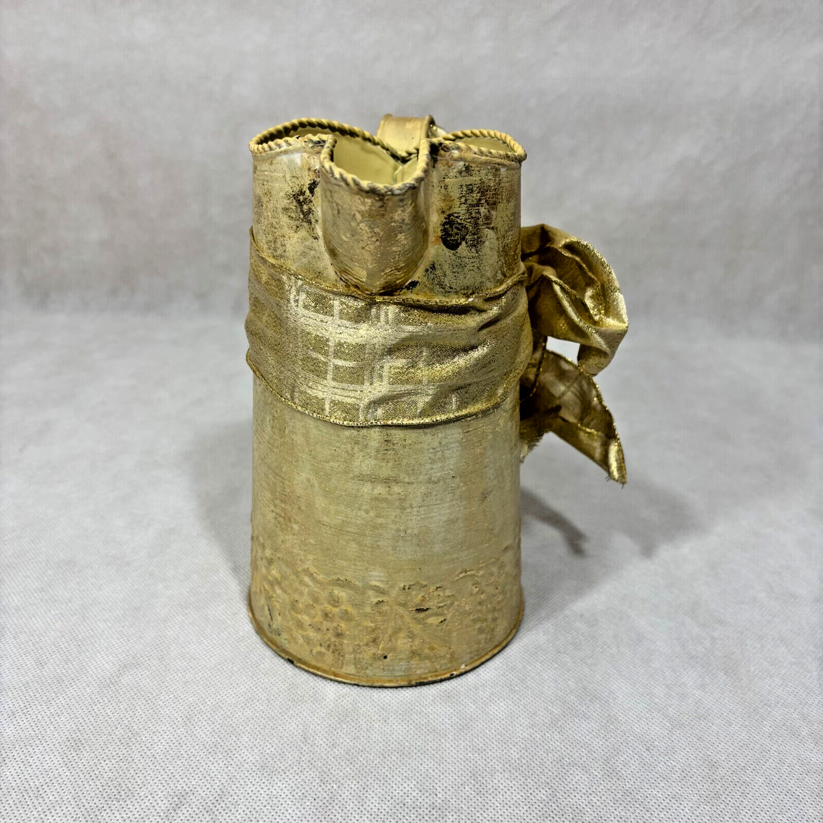 Hosley Classic Collection Decorative Pitcher 8.5″ Ribbon Gold Tone