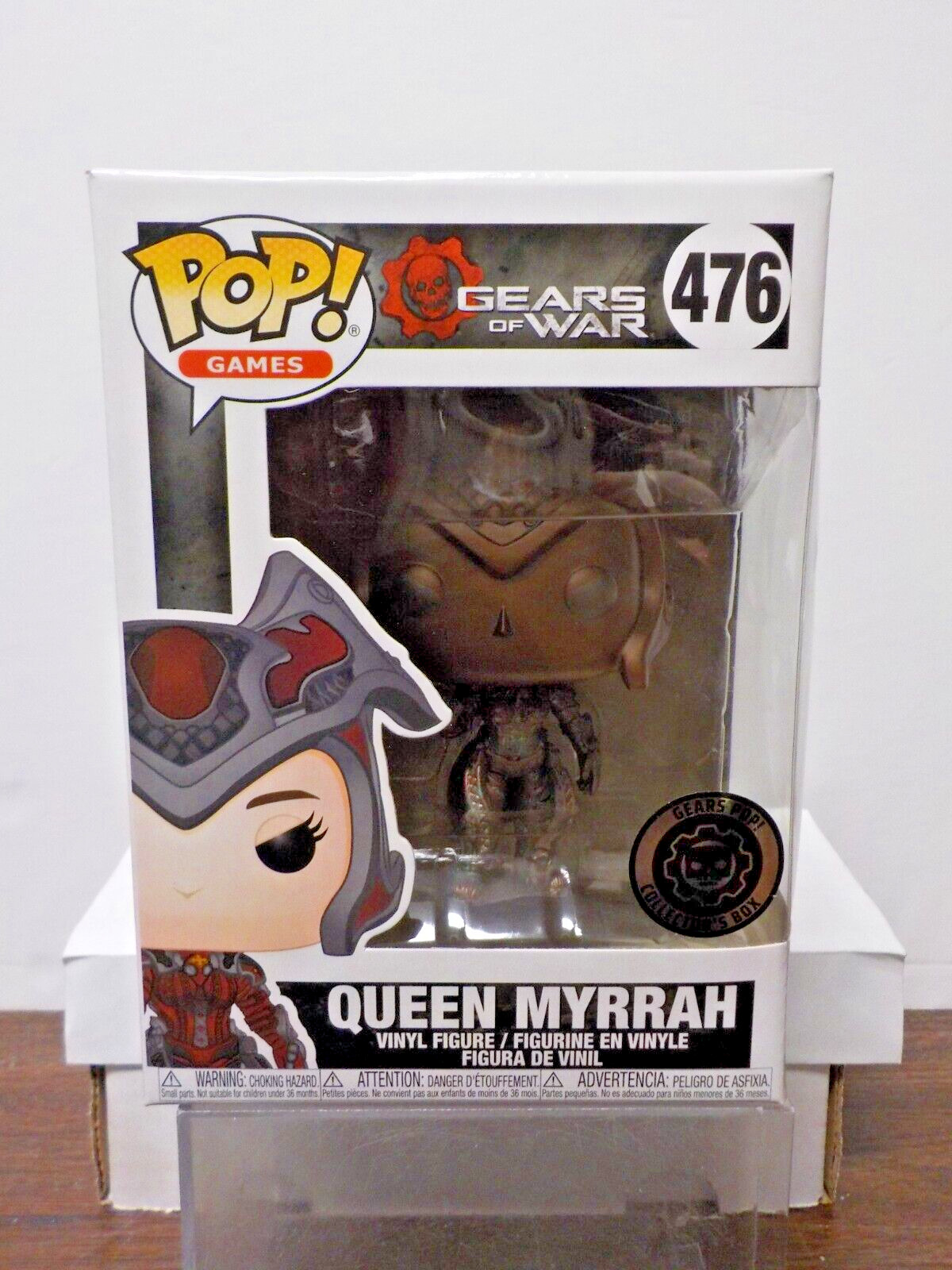 C1014 Funko Video Games “Gears of War (Collector Box)” Vinyl Figures Set (Dmg*)