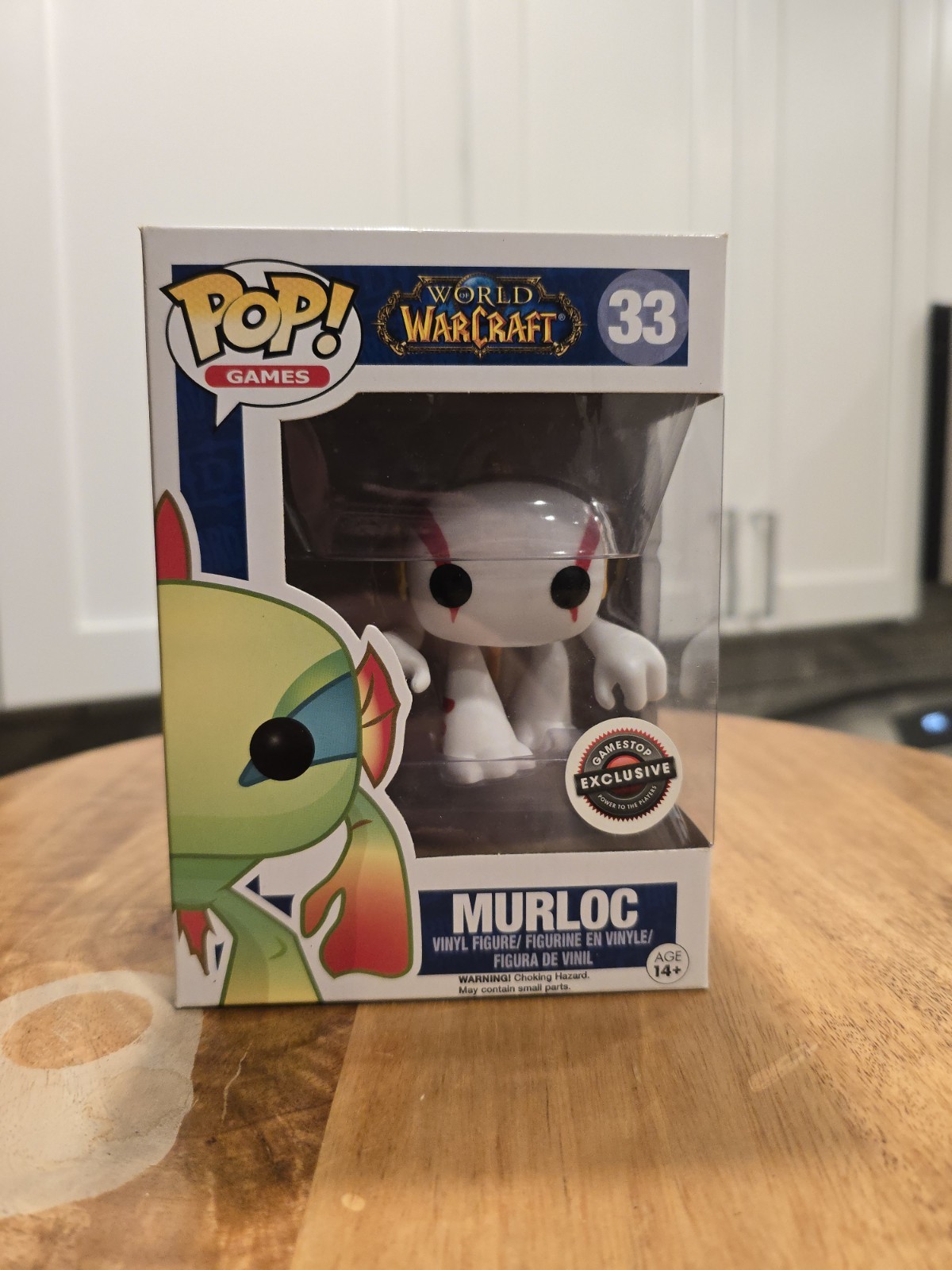 Funko Pop White Murloc 33 Gamestop Exclusive World Of Warcraft Video Games