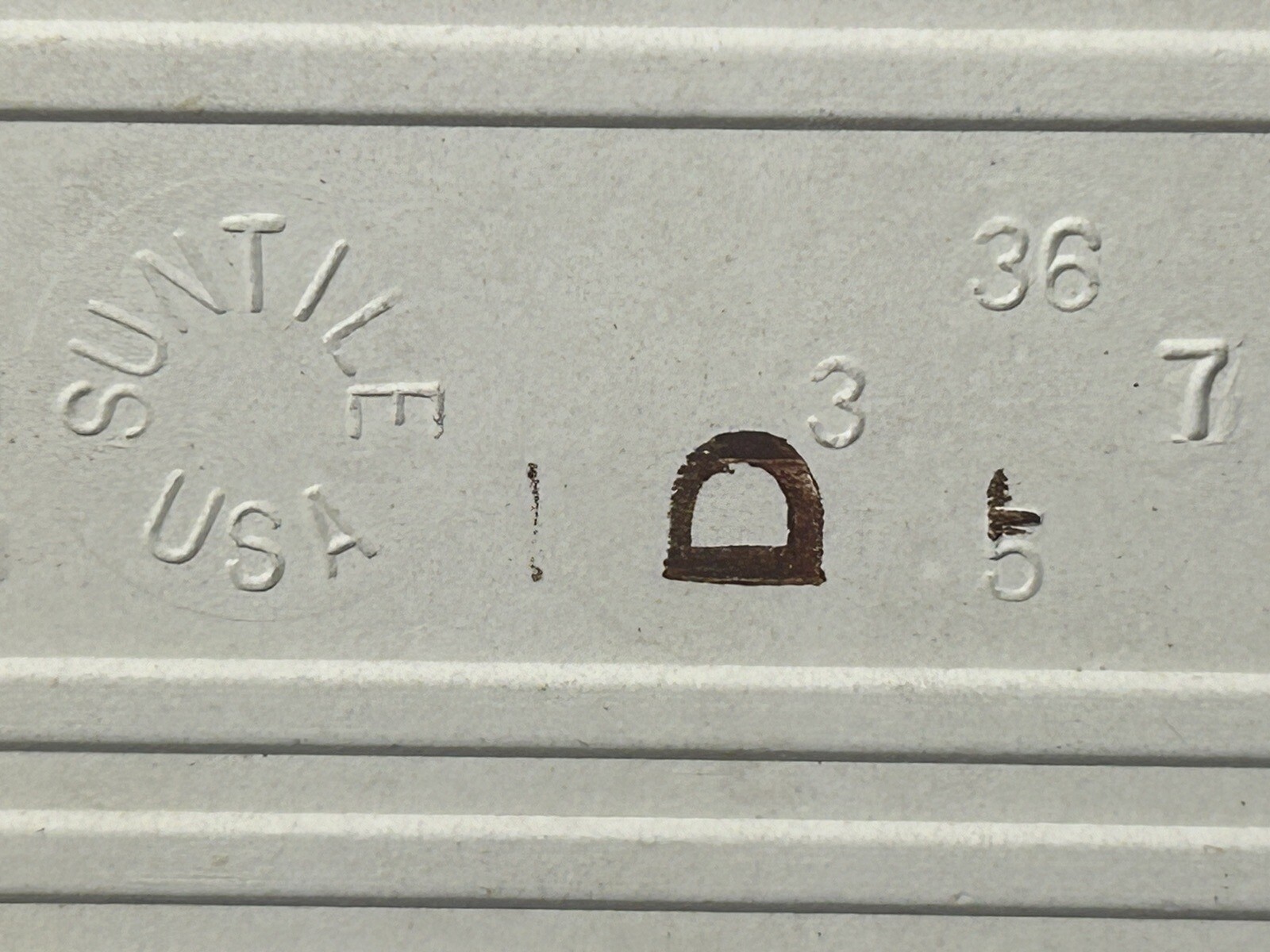 Ceratile Marble Design (Bold Sand) by PT&P & Cambridge Tile – 1950s MCM – N.O.S.