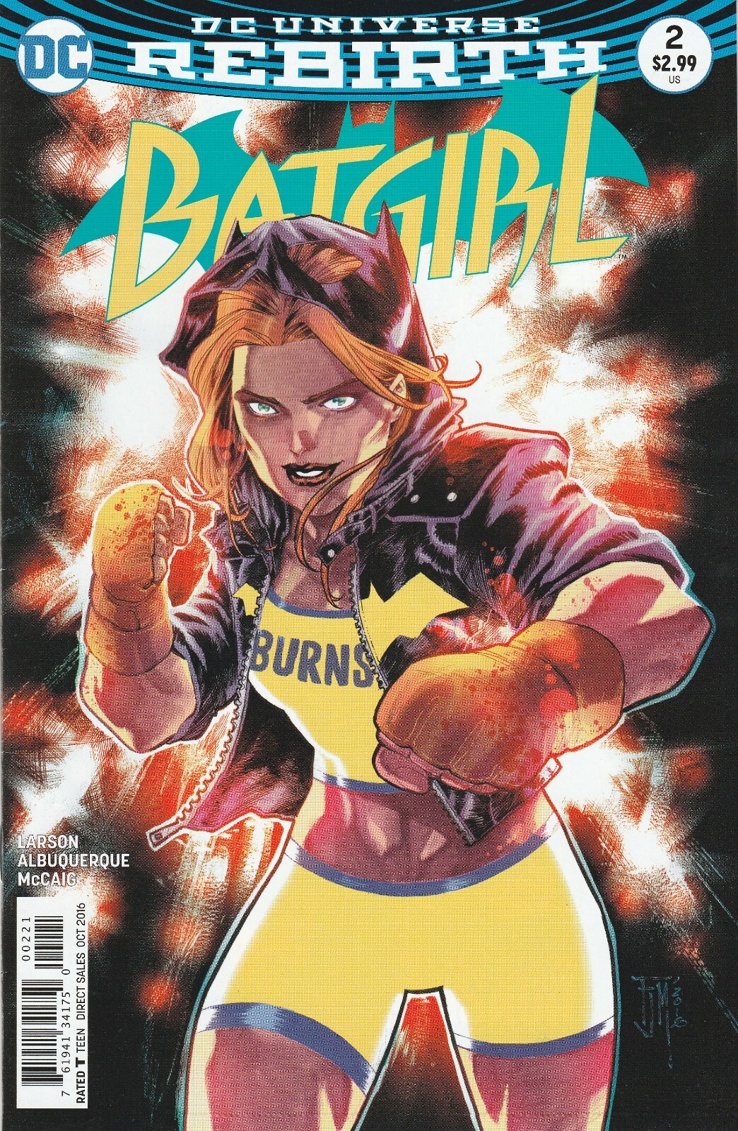BATGIRL #2 (2016) ALBUQUERQUE ART ~ FRANCIS MANAPUL VARIANT ~ NM