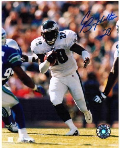 Correll Buckhalter Signed Autographed 8×10 Photo – NFL Eagles Broncos – w/COA