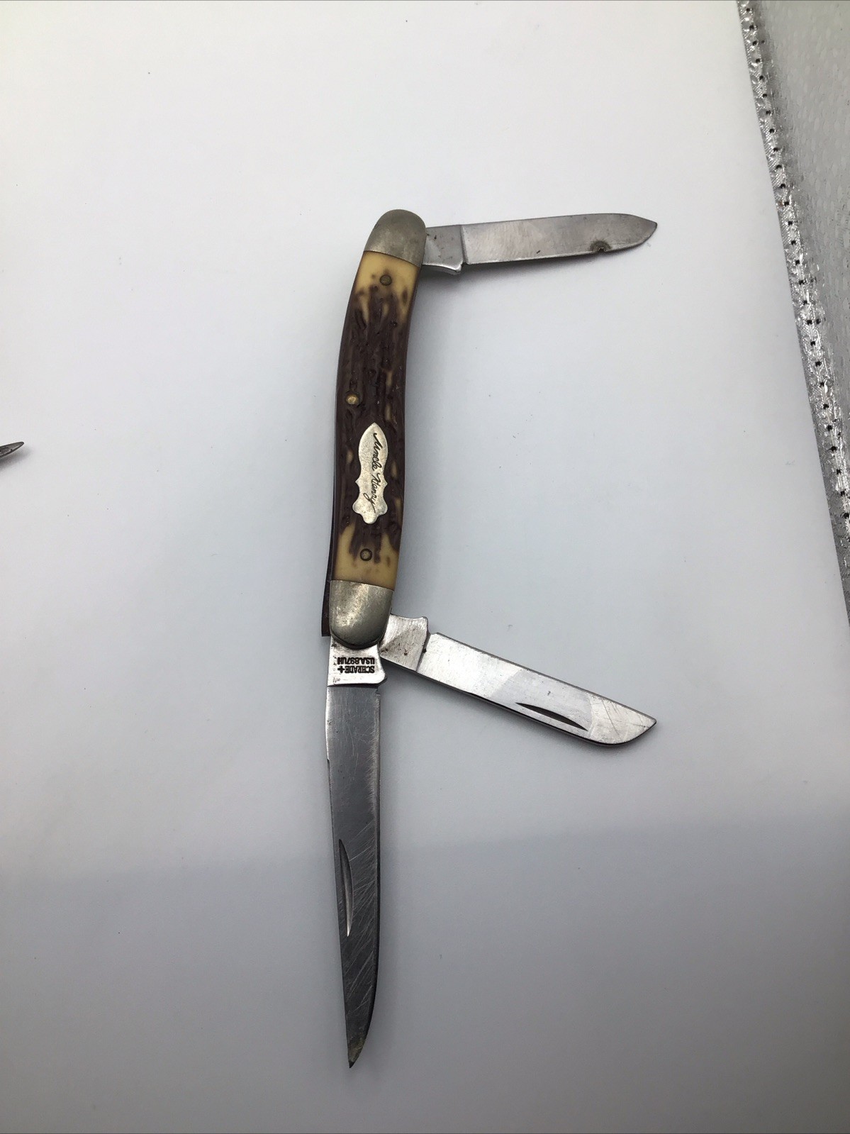 Lot Of 5 Vintage Pocket Knives USA, Germany, Swiss