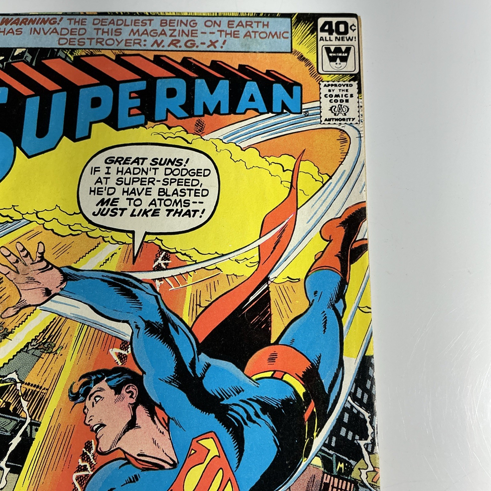 Superman #340 Whitman Variant (DC Comics October 1979) VG/FN Comic Book