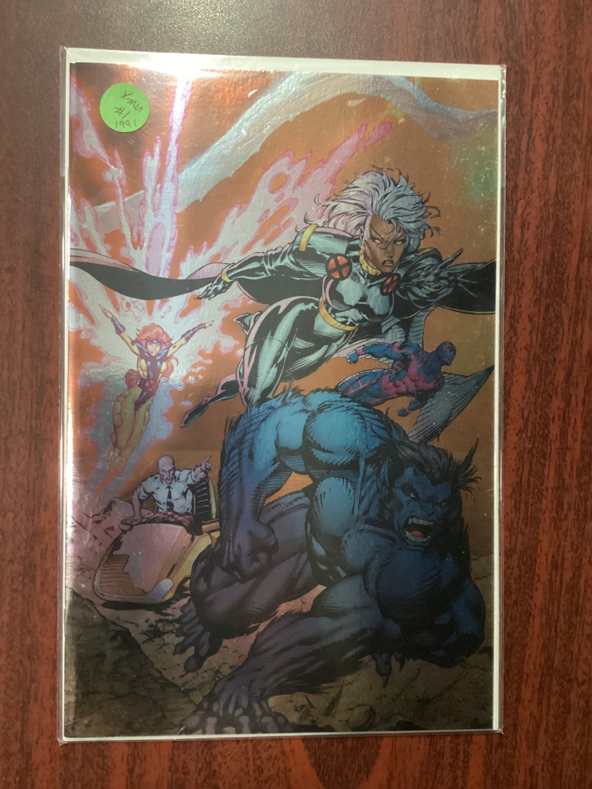 Marvel X-Men #1 1991 Exclusive 2025 Facsimile Virgin Foil Connecting Cover