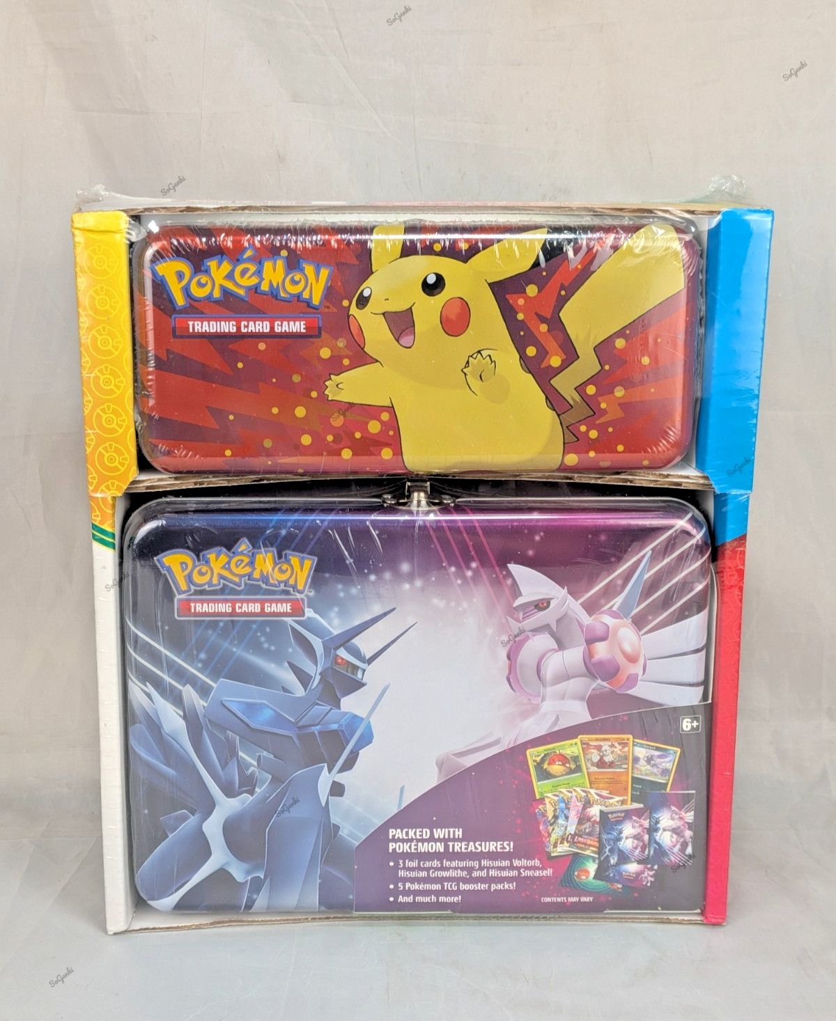 Pokemon TCG Collector’s Chest + Pencil Case Costco Bundle 7 Booster Packs 2023