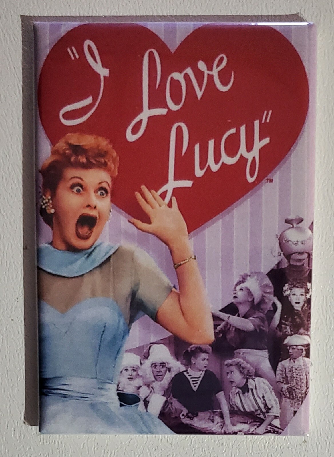 I Love Lucy TV Show Magnet 2″ X 3″ Lucille Ball Comedy