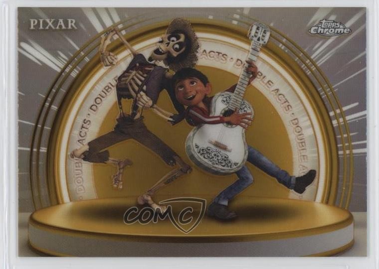 2025 Topps Pixar Gold Golden Double Acts Hector Miguel Rivera Héctor and 1gh7