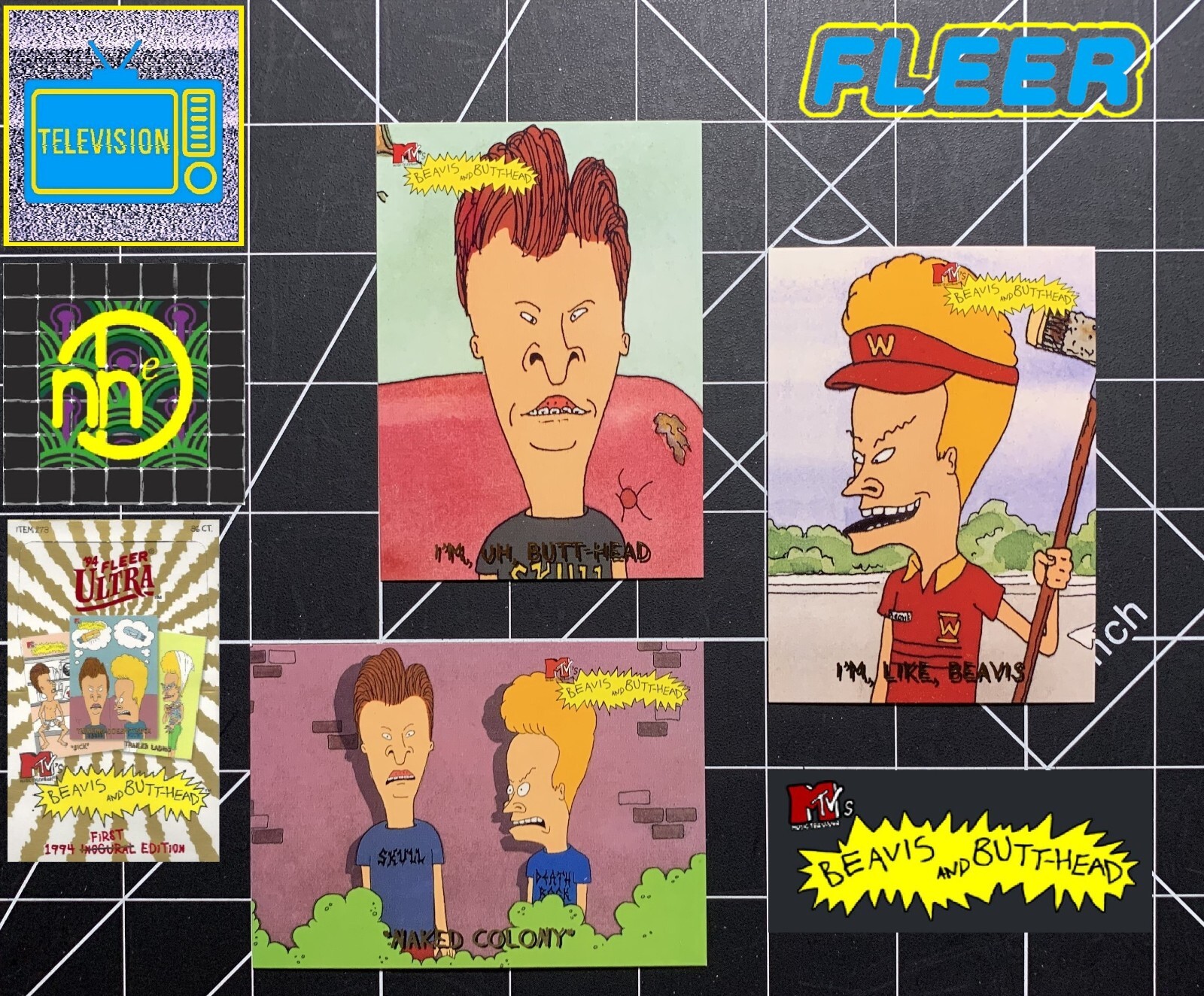 1994 Fleer Ultra Beavis & Butt-Head Base Cards – Pick Choose Complete Your Set