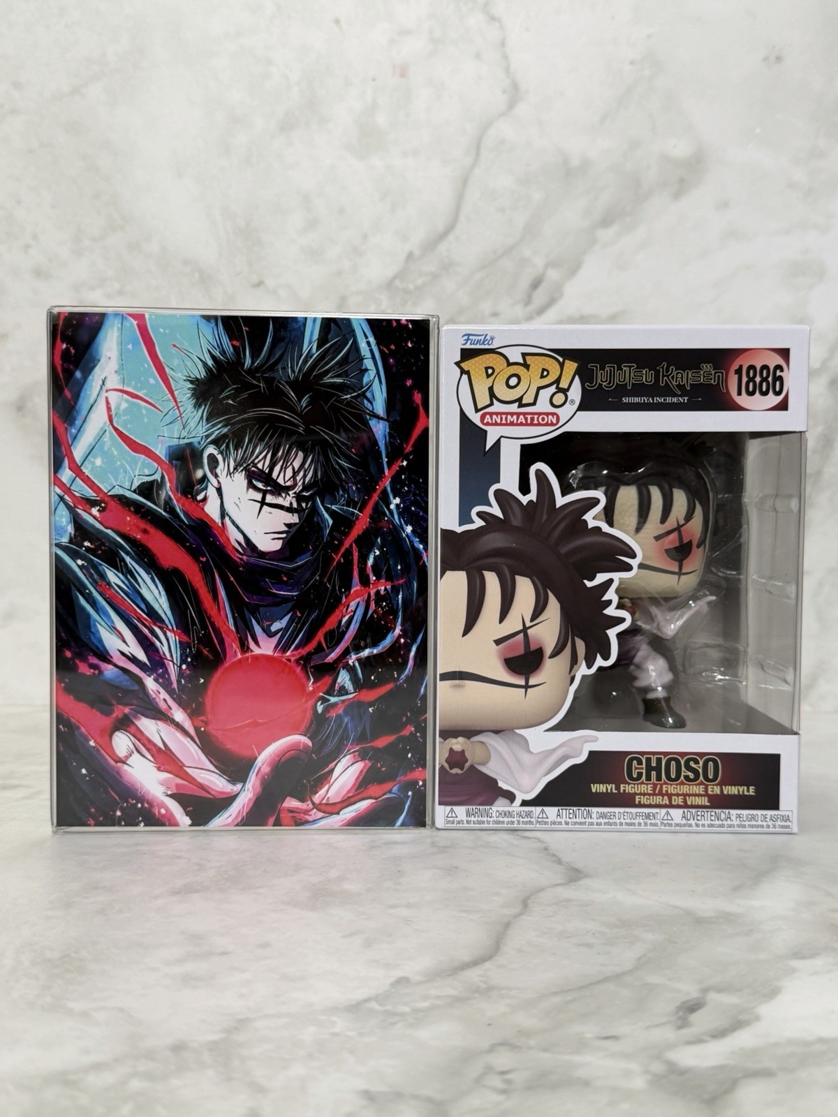 Jujutsu Kaisen Choso Funko! Pop #1886 with INSERT