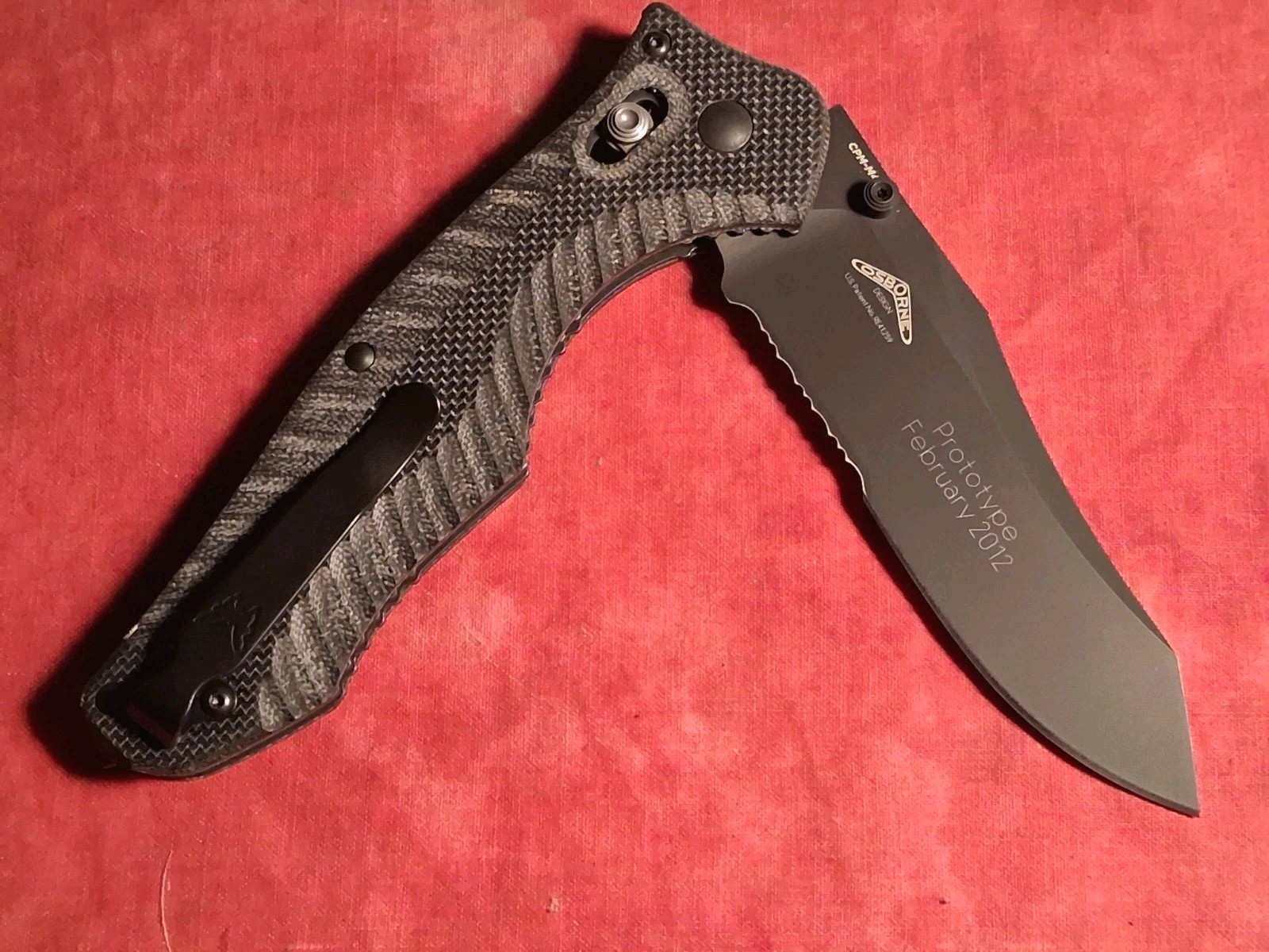 ✨PROTOTYPE✨ Benchmade🦋 ⚡CONTEGO⚡ 810SBK (LayerG10/CPM-M4) Brand New! 🎁