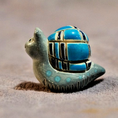 Snail Prototype #246A DE ROSA ARTESANIA RINCONADA 1.5″Tx1″Wx1.75″D