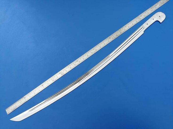 Shashka Sword Blank Blade High Carbon Steel 1095 Custom Hand Forged Blade 36″