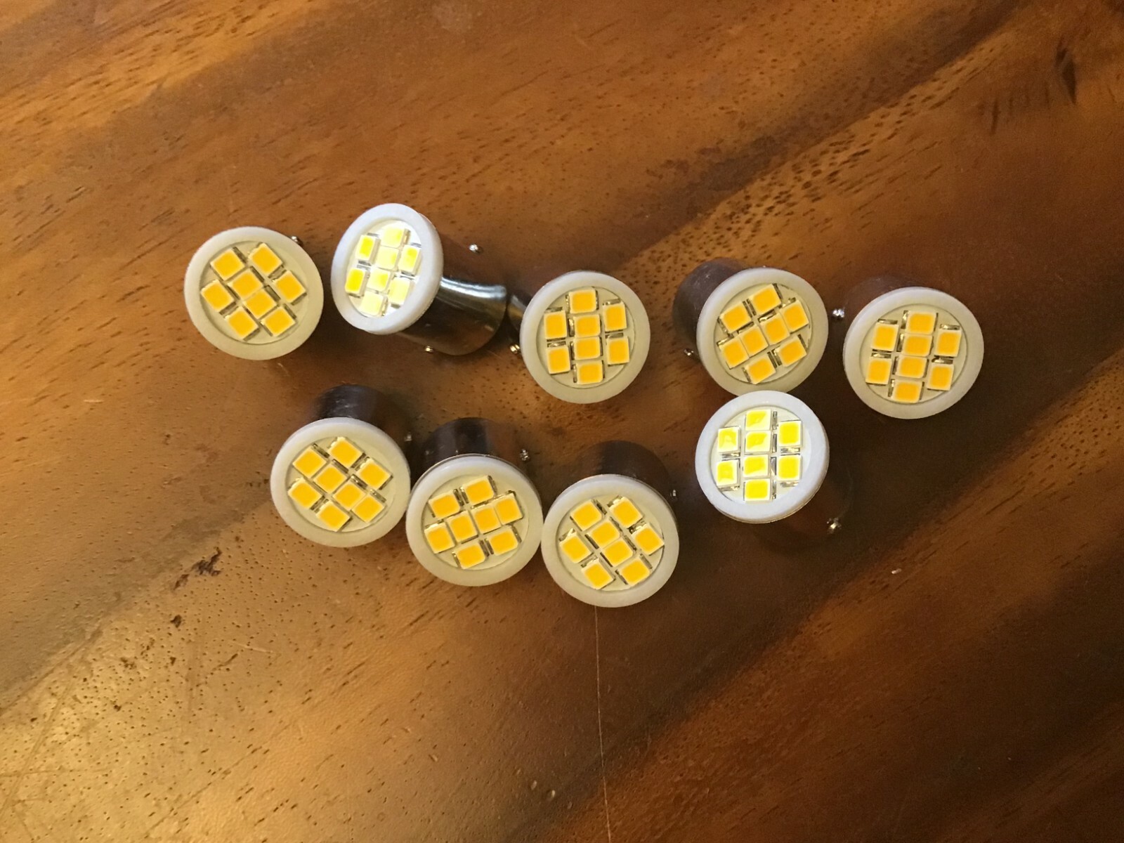 Lot of 9 Titan LED Pinball Bulbs 13V – See Pictures
