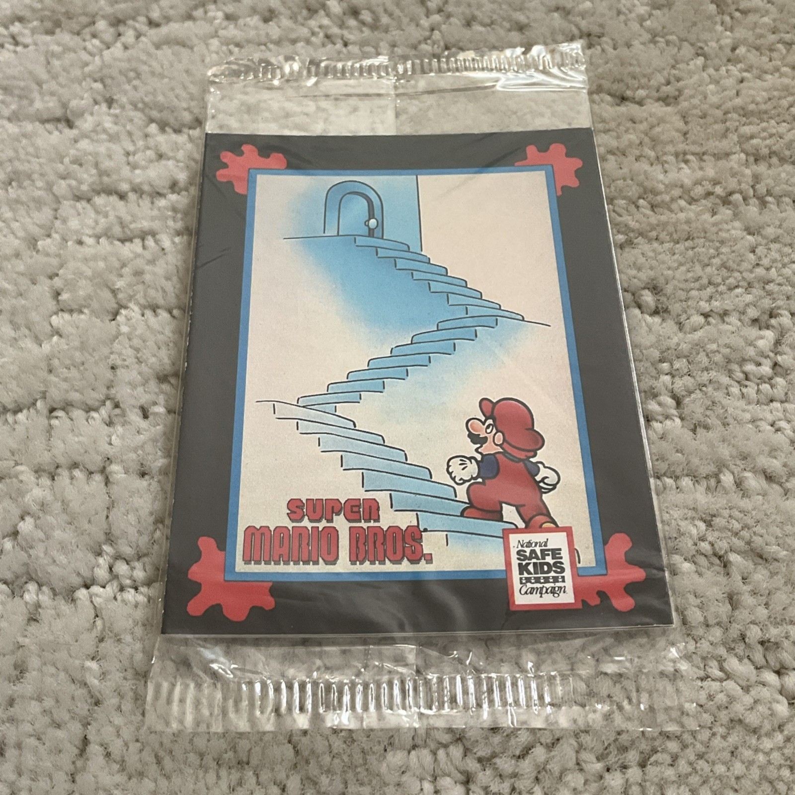 1991 Vintage Nintendo Impel Trading Card Super Mario Sealed Promo Card Pack NM+