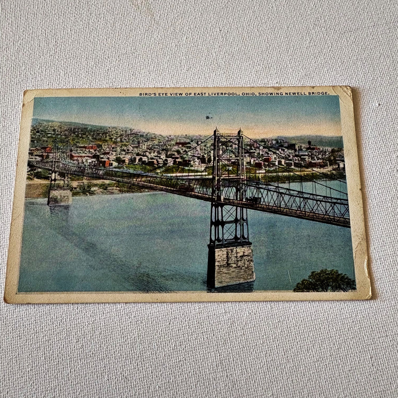 Vtg Topographical Post Cards Posted 1900s Nebraska WVA Washington Russia Canada