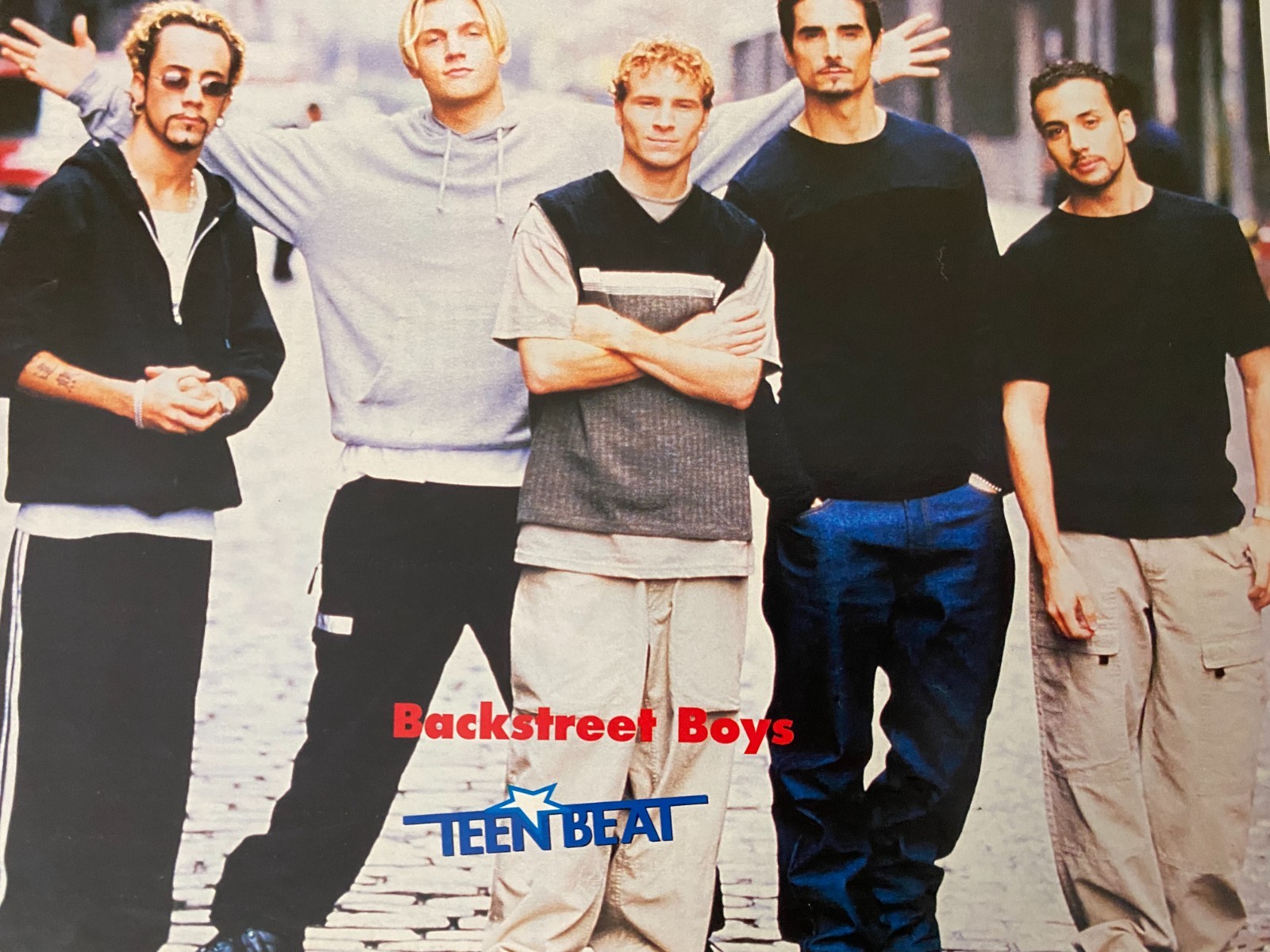 Backstreet Boys, Full Page Vintage Pinup