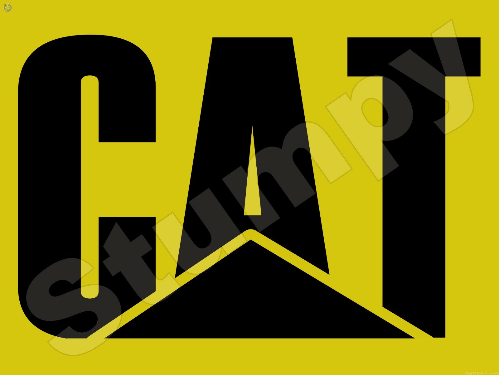 CAT Metal Sign 9″ x 12″ or 12″ x 16″
