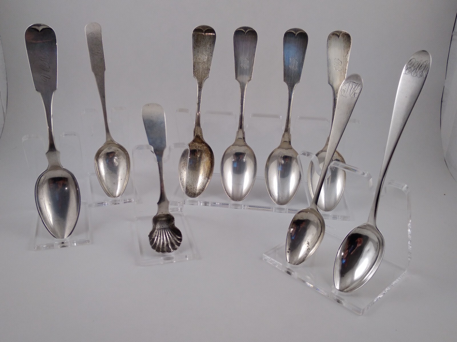 Acrylic Spoon Display Stands, Single, Double & Quad – Free Domestic Shipping