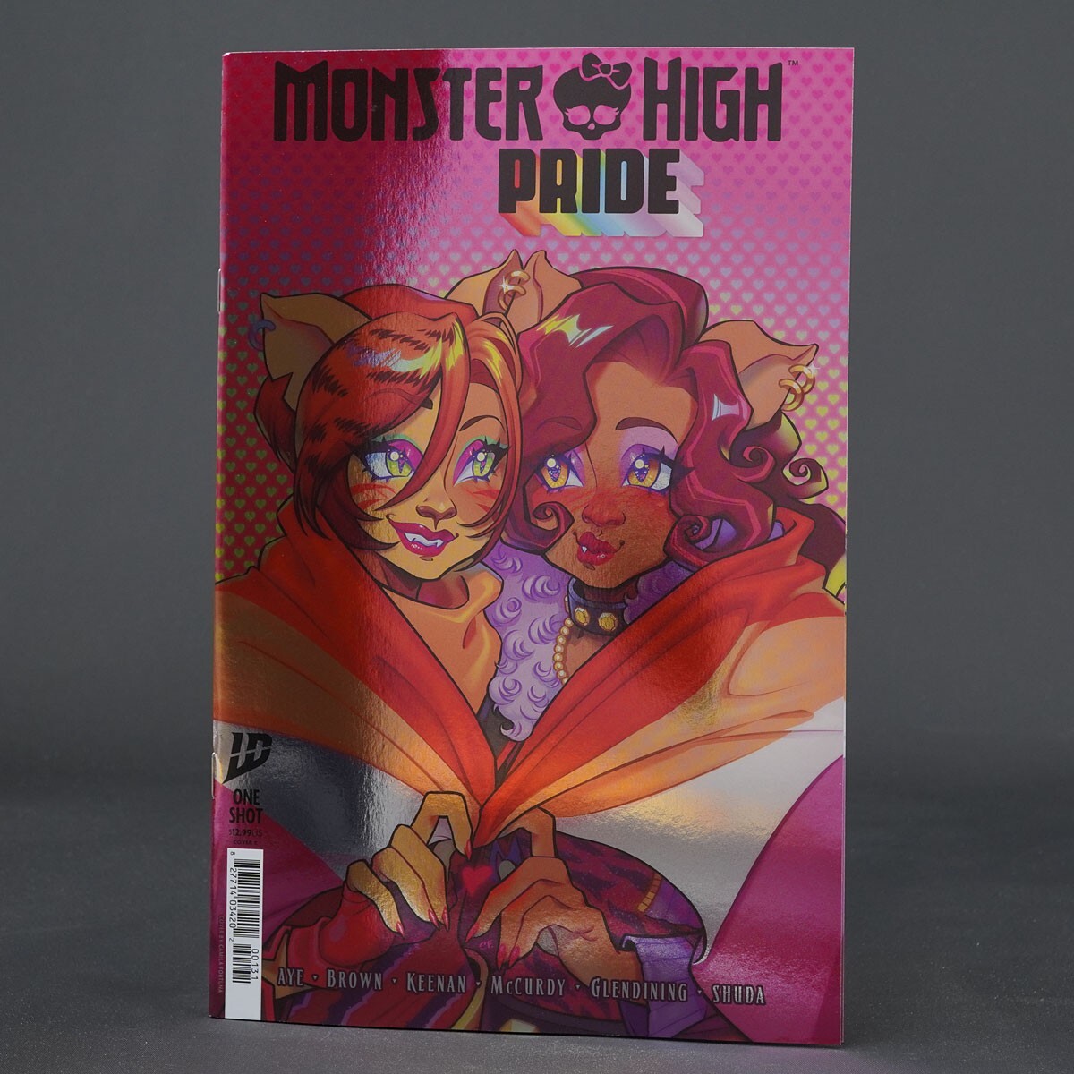 Monster High PRIDE #1 Cvr C Foil IDW Comics 2025 MAR250917 1C (CA) Fortuna
