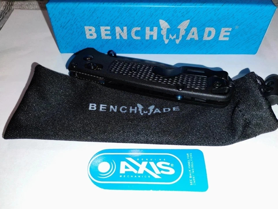 Benchmade Bugout 535 Black Handle CPM-S30V Blade Folding Knife