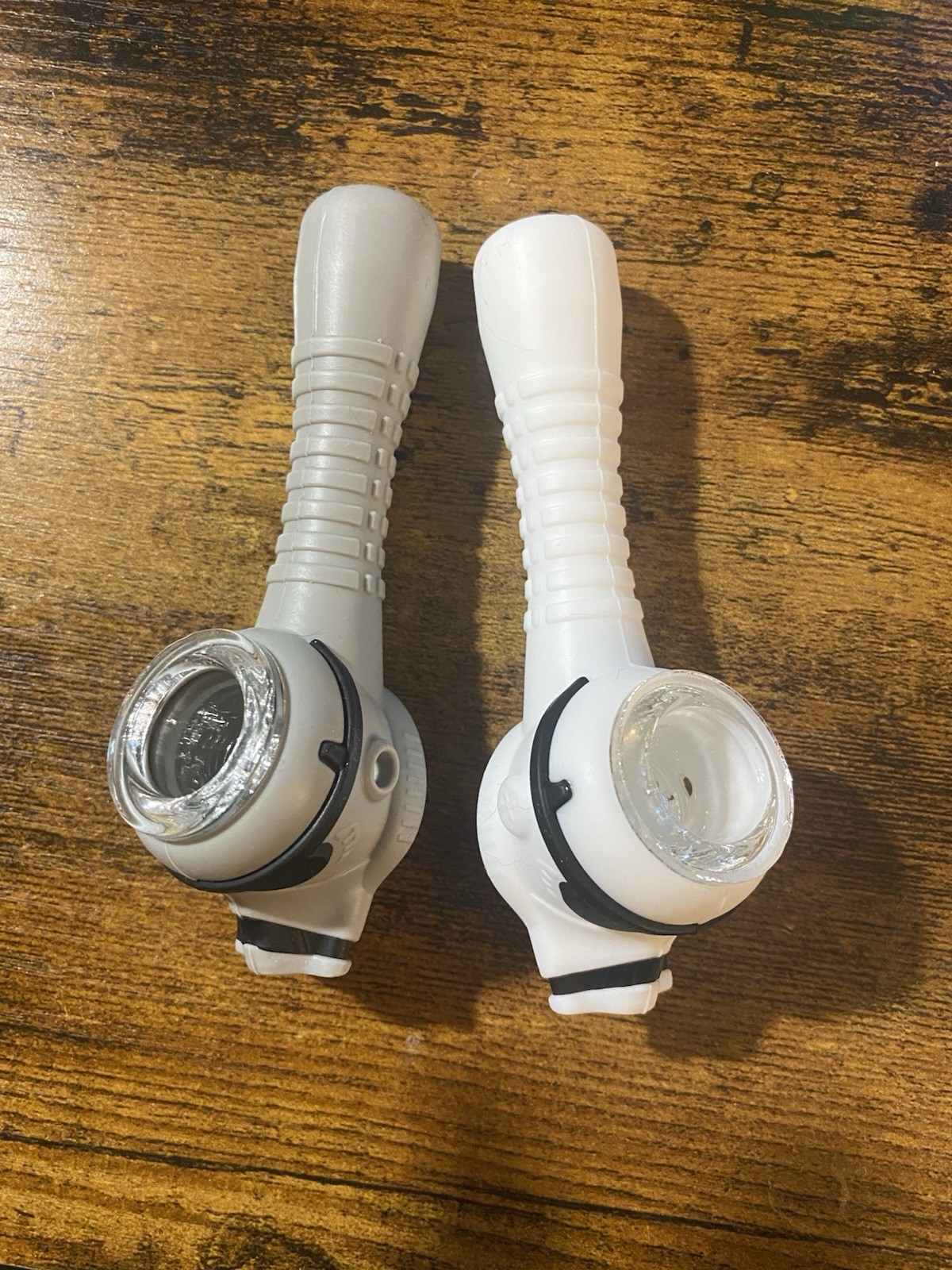 Silicone Pipe Grey and White set