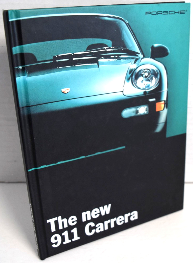 ORIGINAL 1994 PORSCHE 911 – THE NEW CARRERA SALES BOOK & TECHNICAL DATA BROCHURE