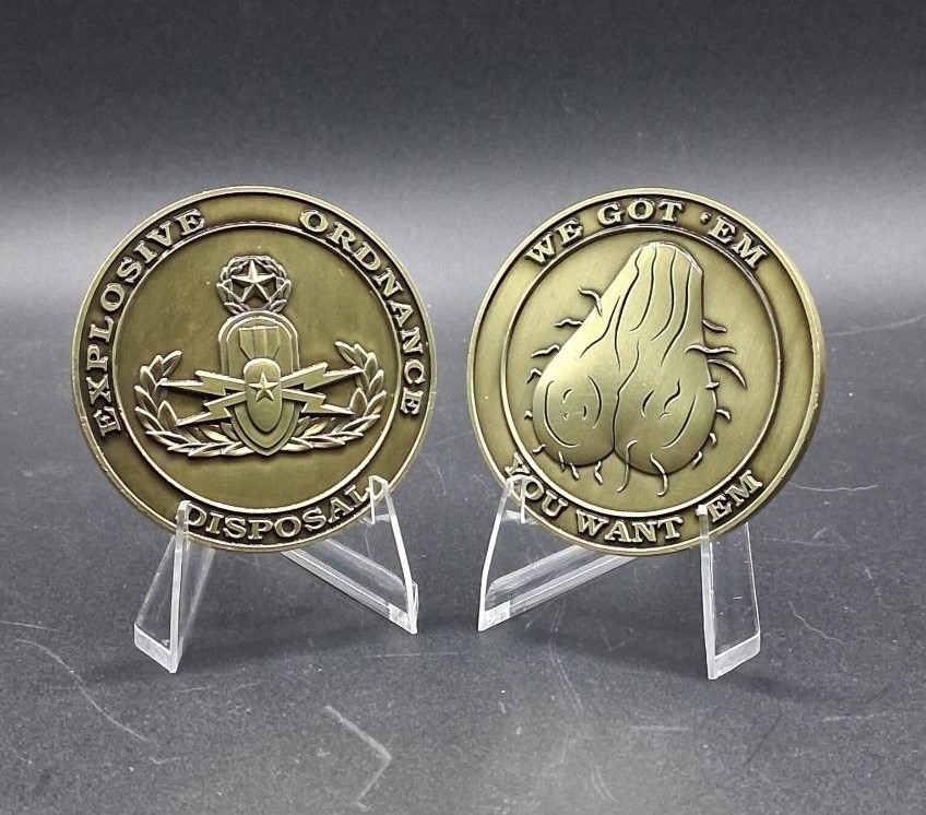 Explosive Ordnance Disposal – EOD Balls Coin – Bomb Squad