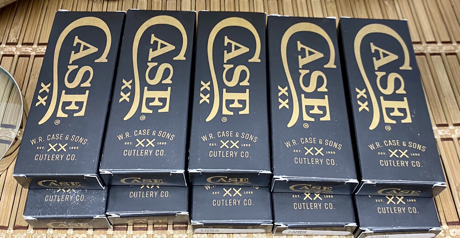 10 Case XX Replacement Knife Boxes for Case XX Pocket Knife / Knives