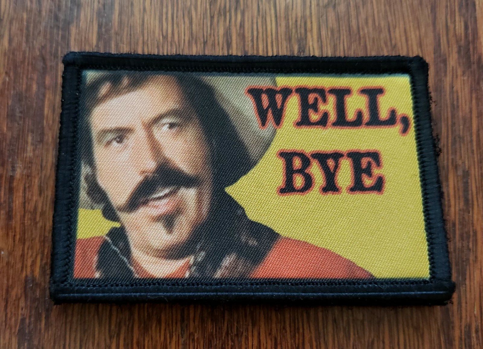 “Say When” Morale Patch Tombstone Tactical ARMY Hook Military USA Badge Flag