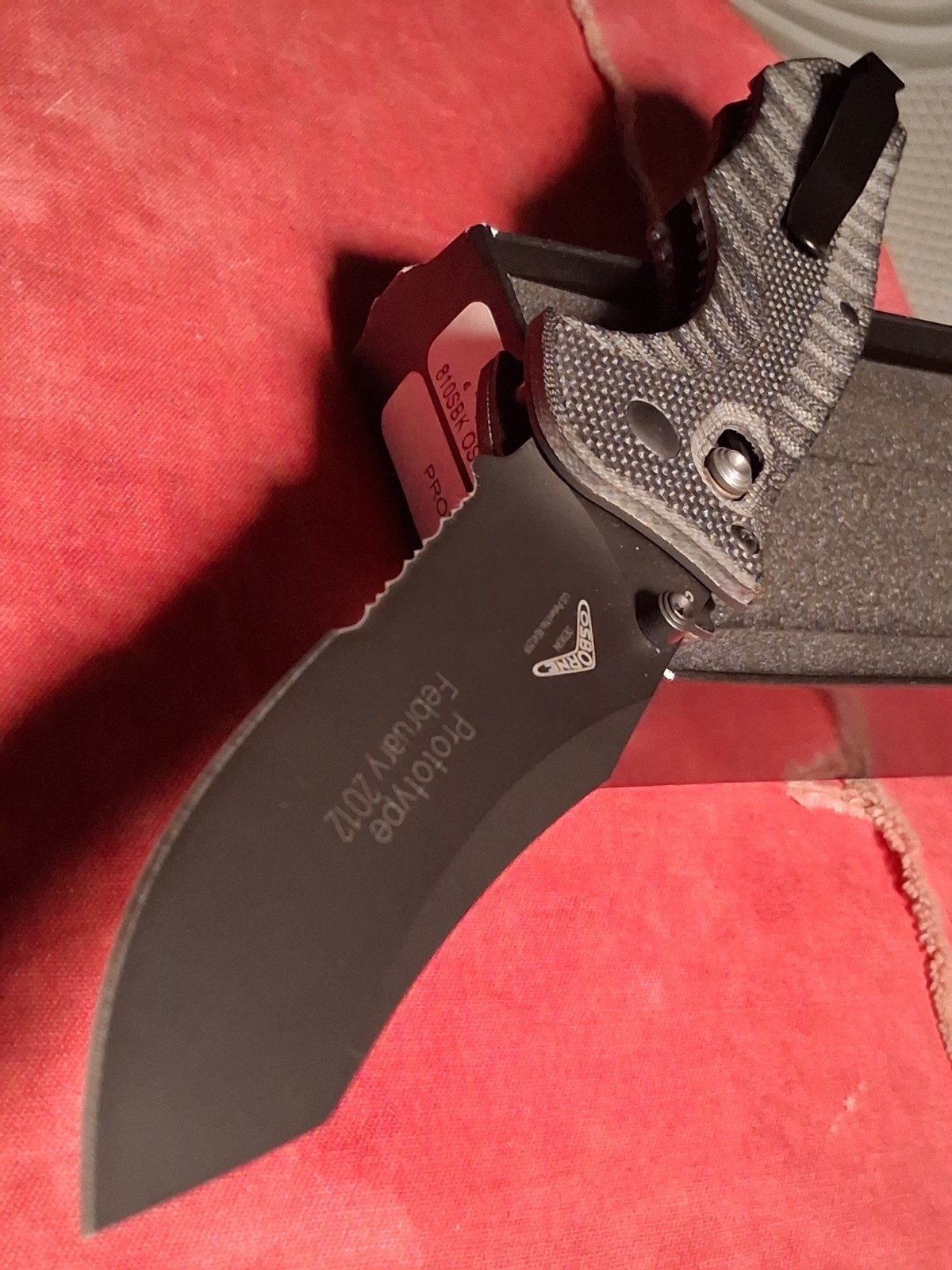 ✨PROTOTYPE✨ Benchmade🦋 ⚡CONTEGO⚡ 810SBK (LayerG10/CPM-M4) Brand New! 🎁