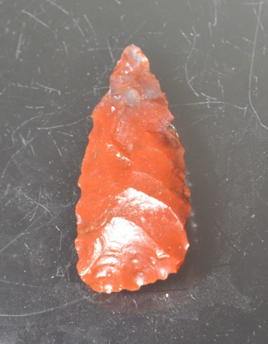 Authentic Modern Reproduction of Pre 1600 Utah Agate Arrowhead