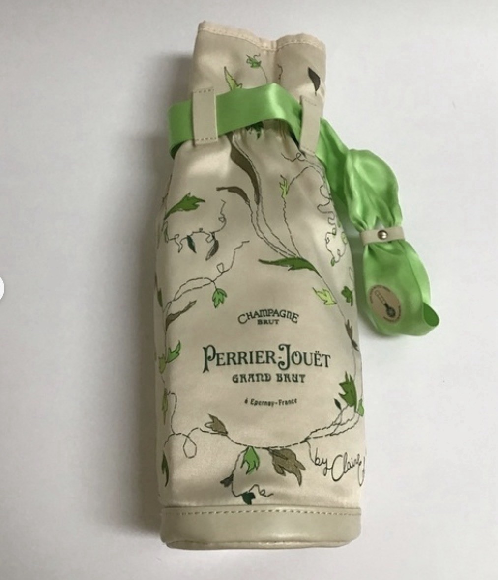 Perrier-Jouet Gift Bag Champagne Brut France EMPTY for 750ML Bottle Claire Coles
