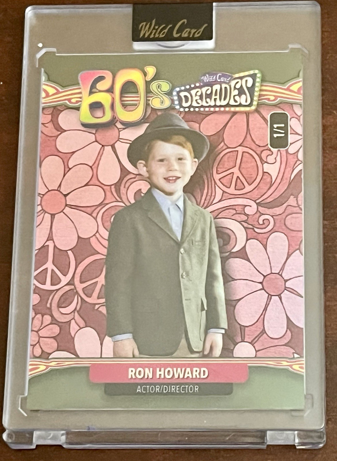 Ron Howard 1/1 Wild Card Decades 60s 2026 Actor Director Happy Days Holo