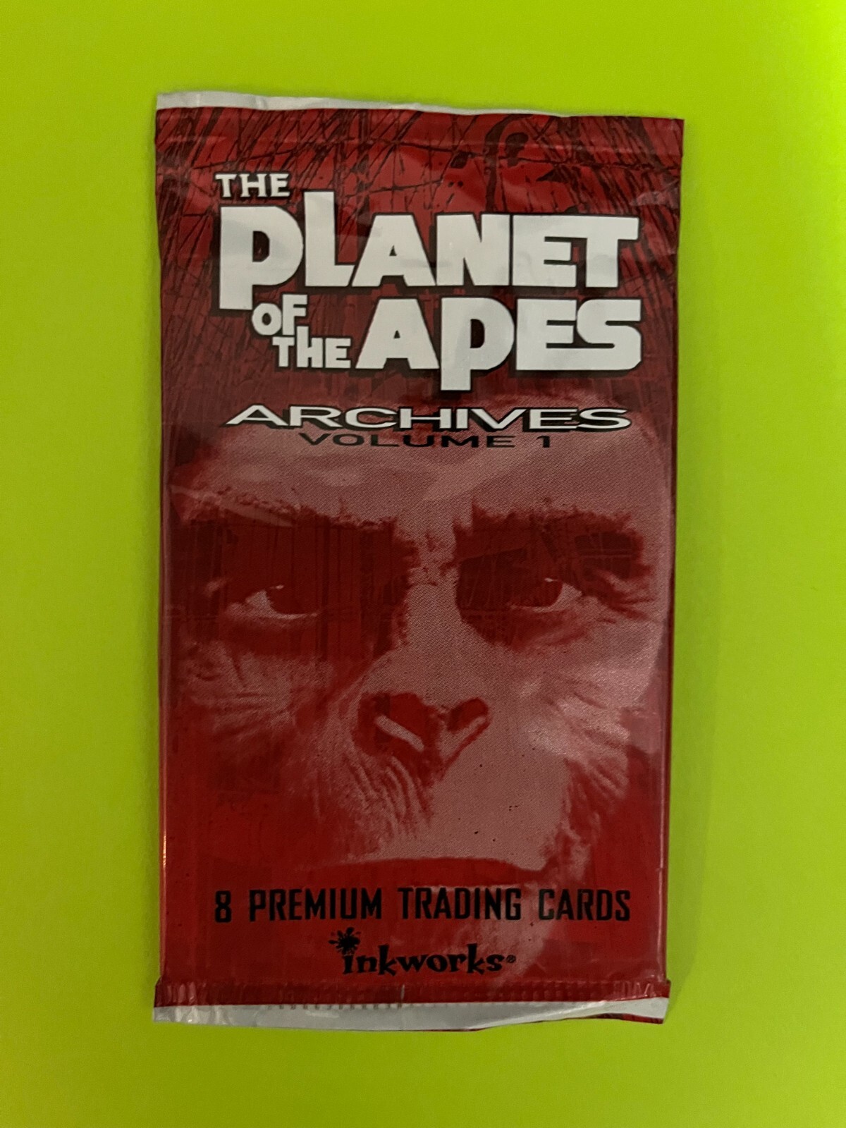 1999 Inkworks Planet of the Apes Archives WRAPPER ONLY ExMt