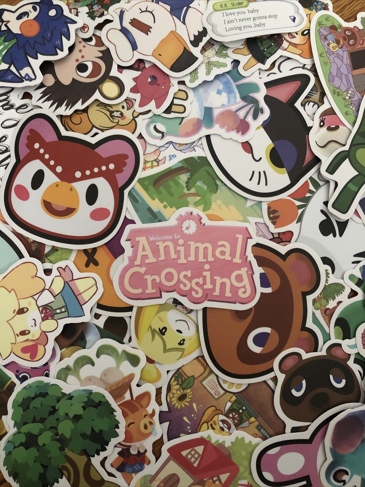 Animal Crossing 10 PC High Quality Nintendo Decal Stickers (USA SELLER)