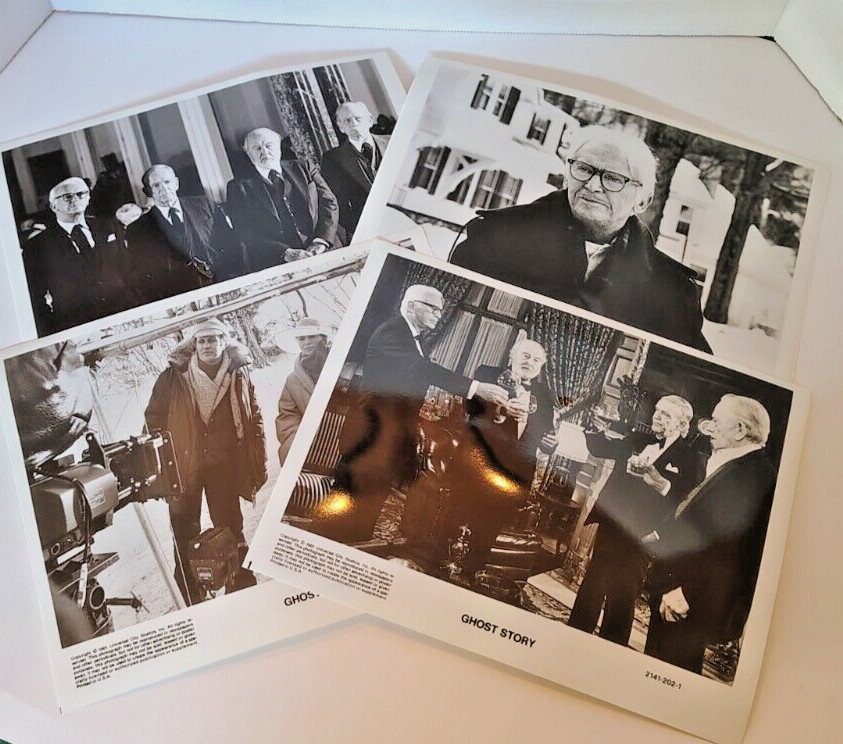 Vtg 1981 Press Release Kit Complete Fred Astaire in “Ghost Story” 11 Photos MCA
