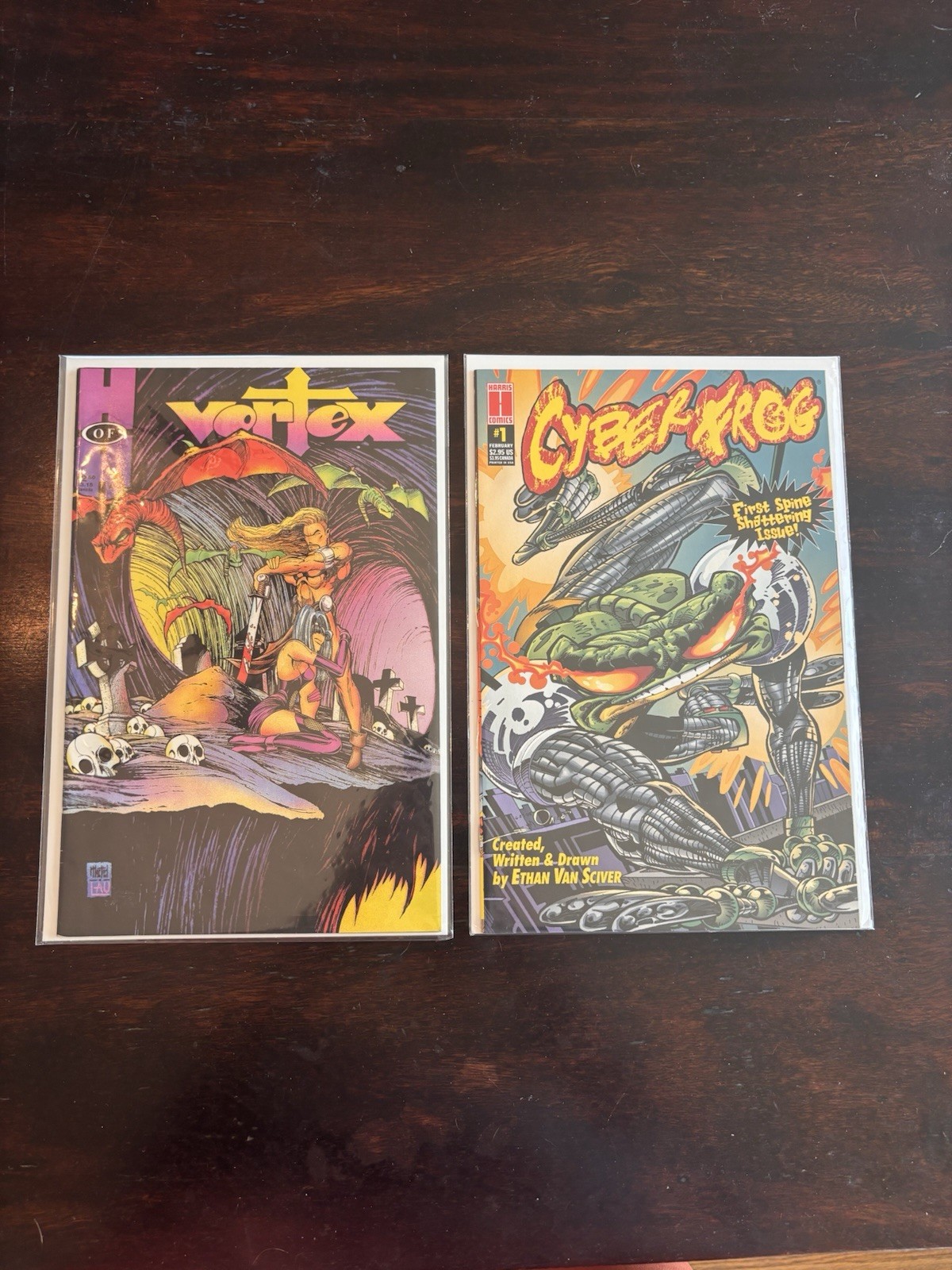 Vortex #5 and Cyberfrog #1 Bundle
