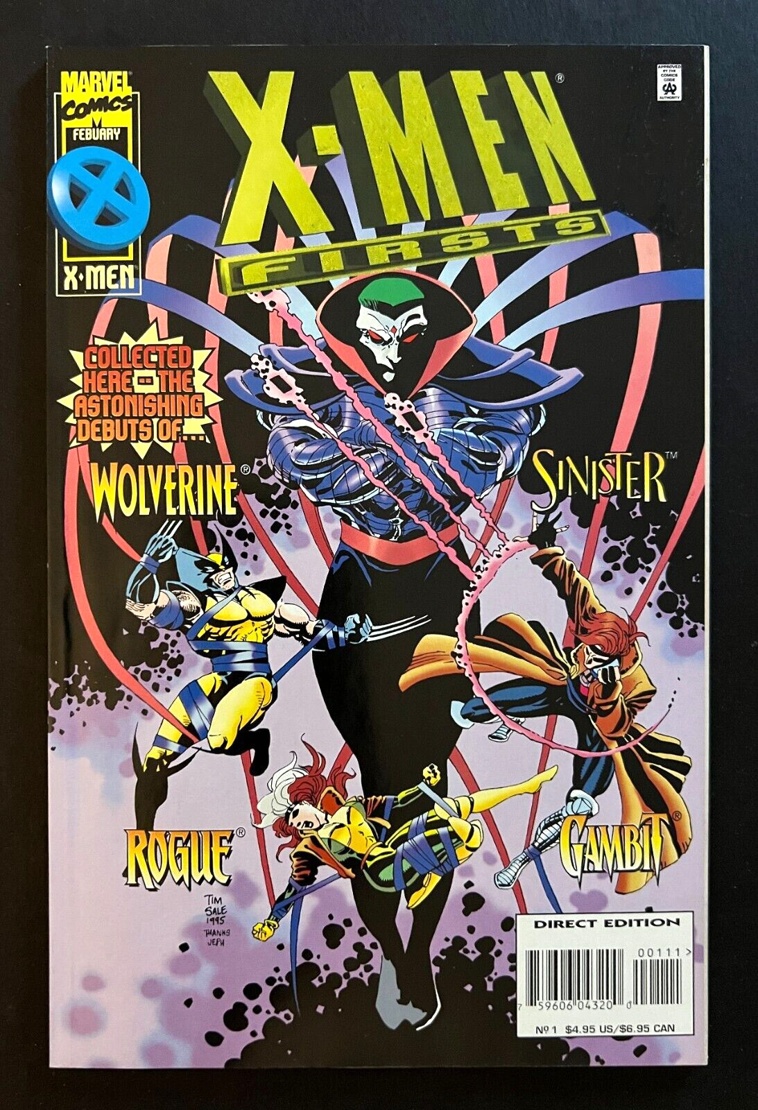 X-MEN FIRSTS #1 Collects #221, 266, HULK #181, AVENGERS ANNUAL #10 Marvel 1996